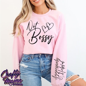 Ich bin nicht herrisch SVG, ich bin aggressiv hilfreich svg, lustiges Ärmel-Shirt-Design-Svg, Boho sarkastisches Svg, freches Svg, lustige Svg-Dateien für Cricut
