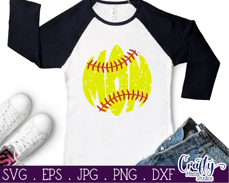 Download Distressed Softball svg Softball Mom svg Softball Mom ...