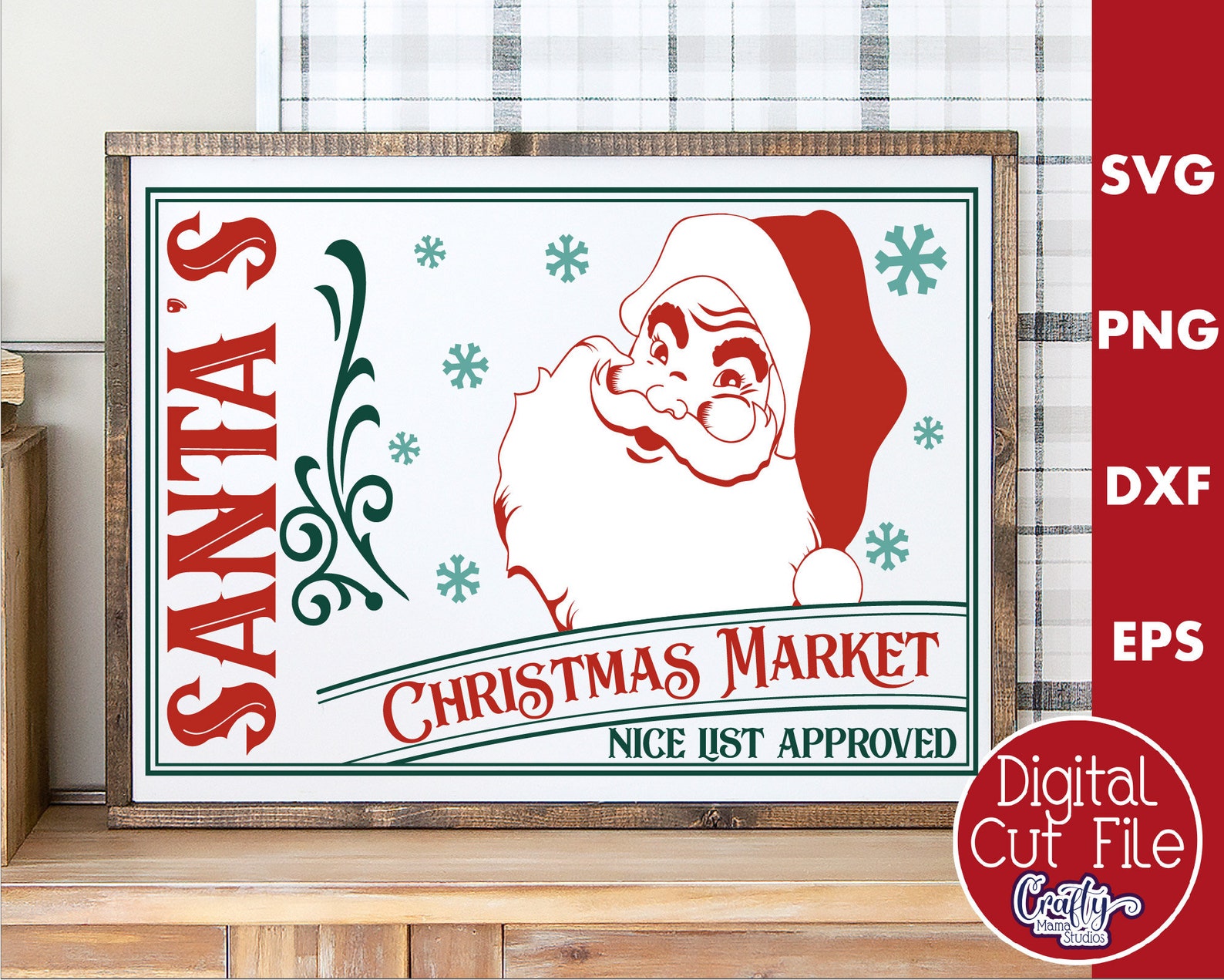 Vintage Christmas Svg Bundle Christmas Sign Svg Bundle Santa - Etsy