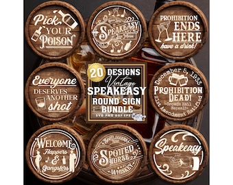 Beer Svg Bundle, Bar Sign Svg, Beer Door Hanger Svg, Drinking Svg, Vintage Alcohol Svg, Round Sign Svg, Door Sign Svg, Bar Svg, Whiskey Svg