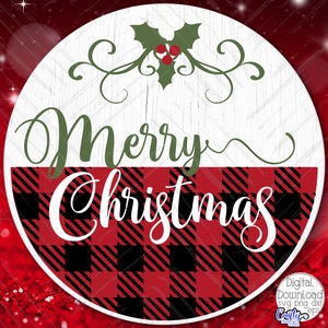 Vrolijk Kerstmis SVG, PNG, Vrolijk Kerstmis Deurhanger SVG, Vrolijk Kerstmis Bord SVG-bestanden, Vrolijk Kerstmis Deurbordje SVG, Kerst PNG