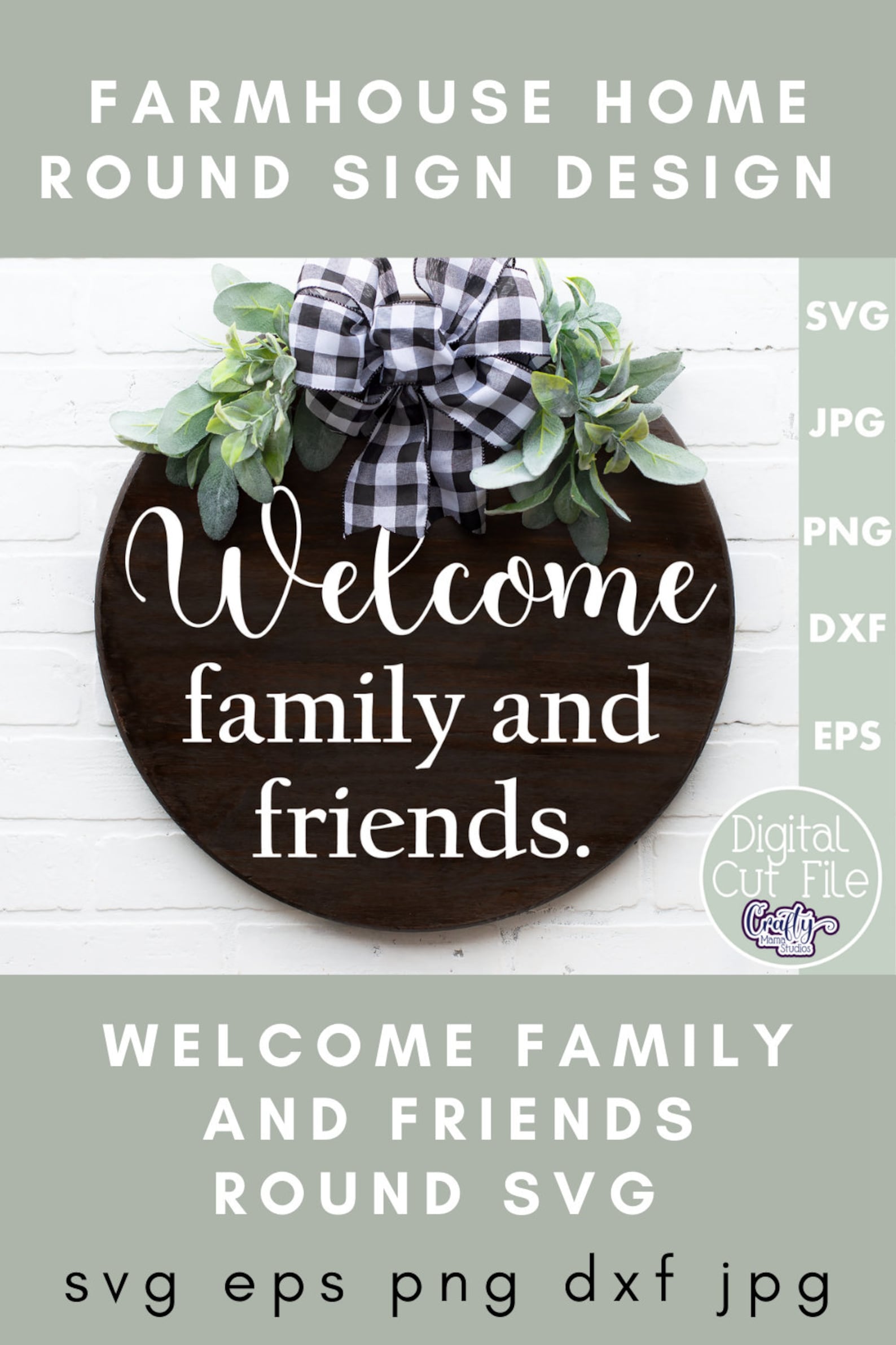 Family and Friends Svg Svg Sign Svg Etsy