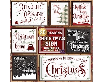 SVG, PNG, Farmhouse Christmas Svg Bundle, Farmhouse Christmas Png, Christmas Sign Svg, Holiday Svg, Merry Christmas Svg, Christmas Quote Svg