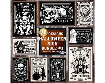 Spooky Halloween SVG, PNG, Farmhouse Halloween Sign Svg, Halloween Quotes Svg, Halloween Png, Halloween Sign Png, Sublimation Designs