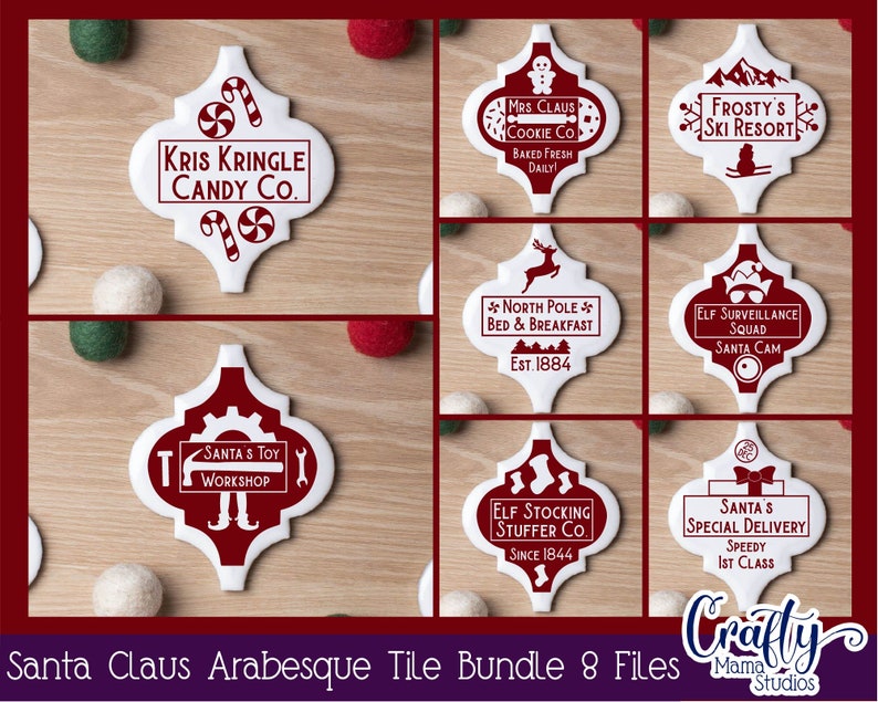 Download Arabesque Tile Ornament Svg Christmas Ornament Svg | Etsy