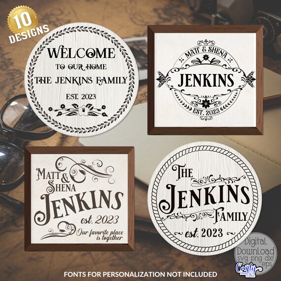 Vintage Sign Svg Bundle Family Svg Family Sign Svg Vintage -  Portugal