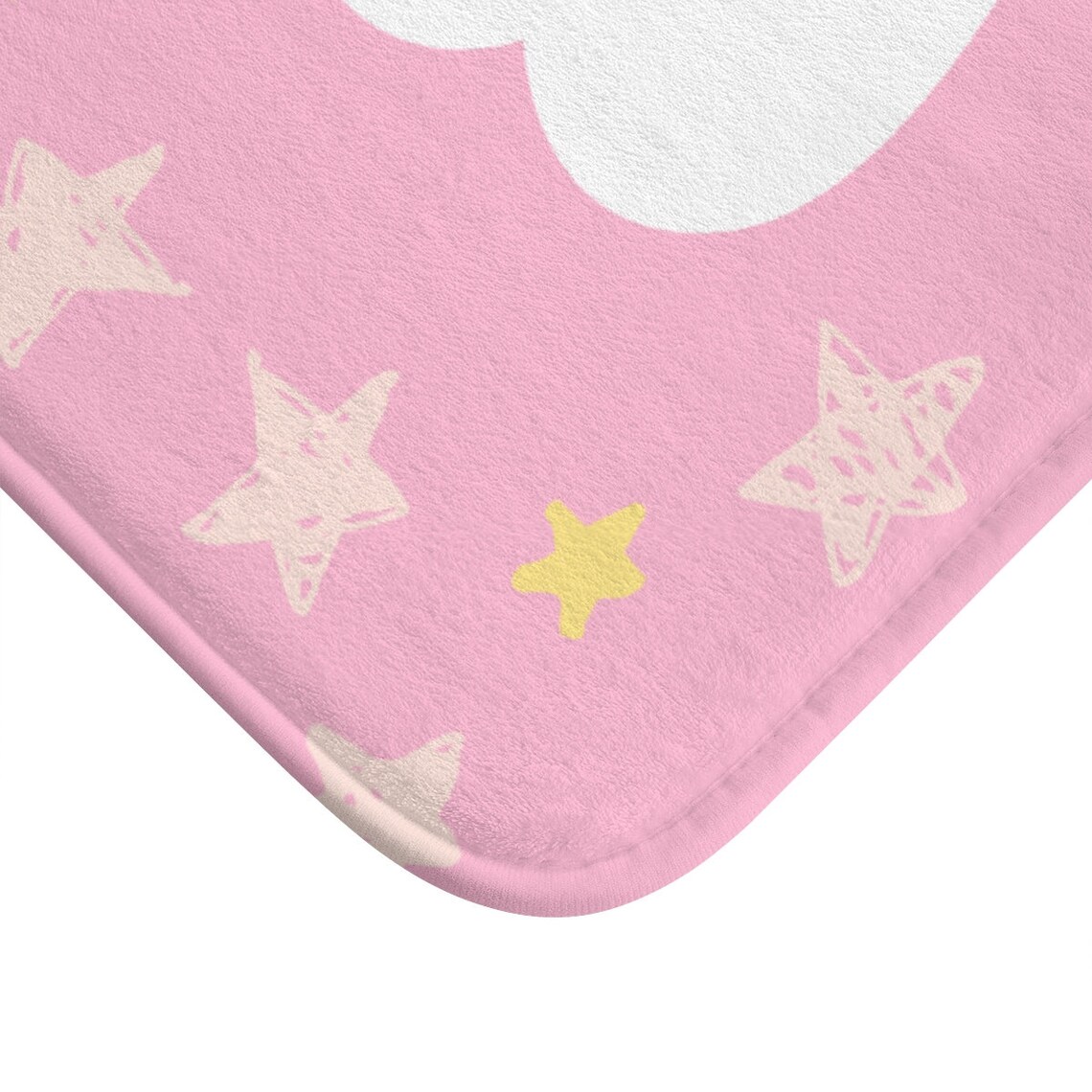 Cloud Bath Mat Toddler Bath Mat Kids Bath Mat Kids Bathroom Etsy