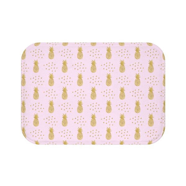Pineapple Hawaiian Print Floor Mat