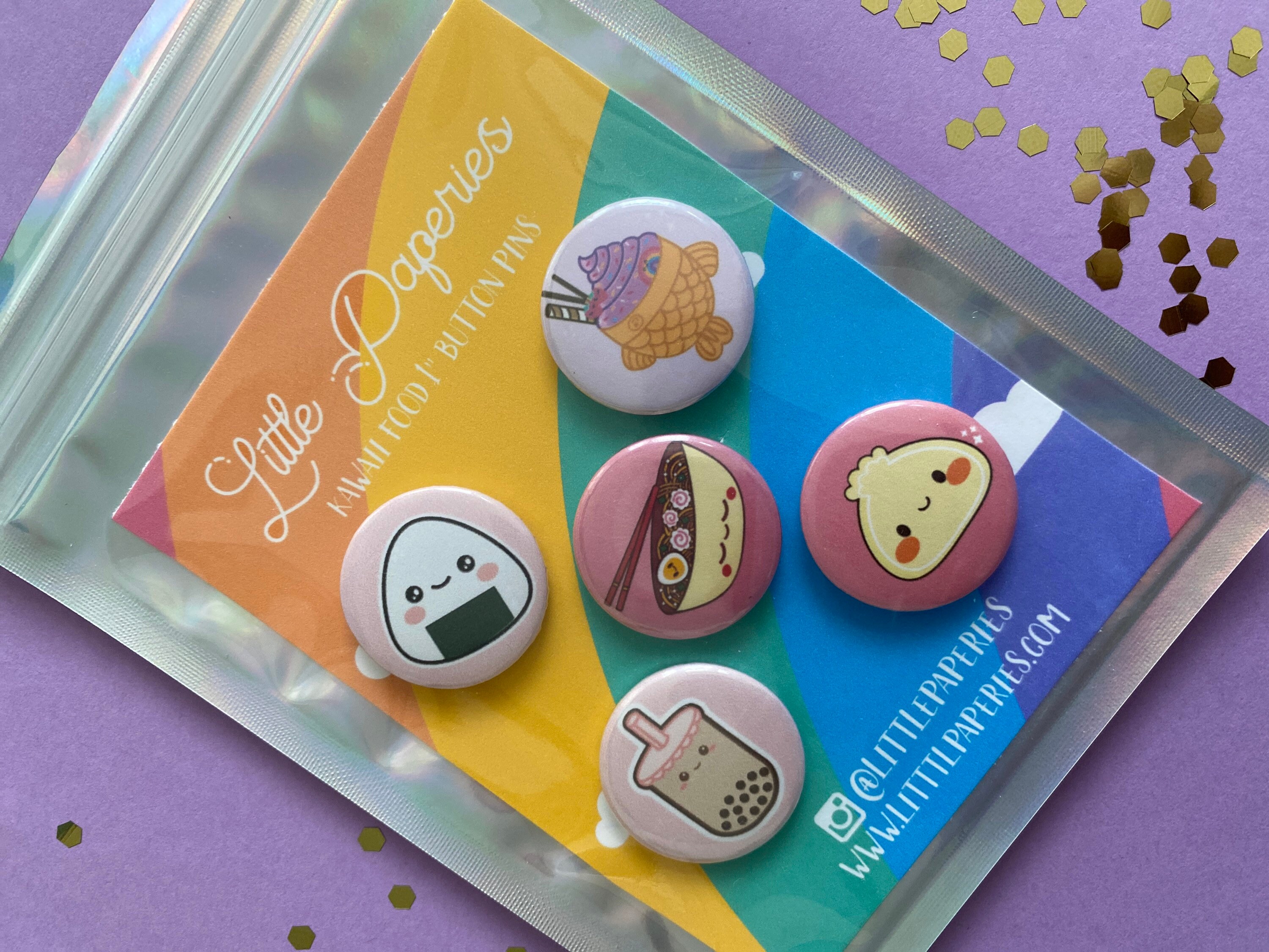 Kawaii Food Pins Etsy