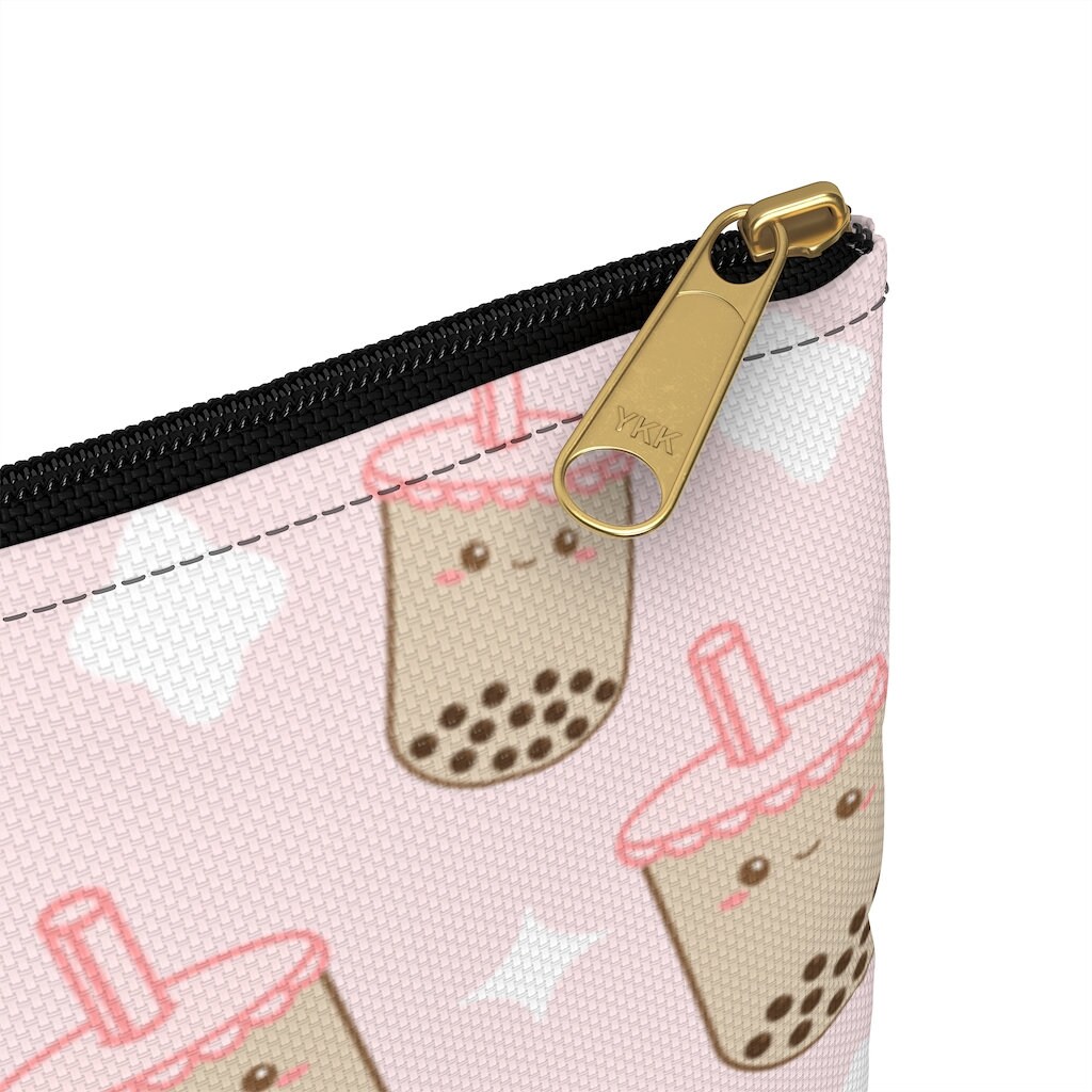 Bubble Tea Boba Tea Accessory Pouch Accessory Bag Pencil Etsy
