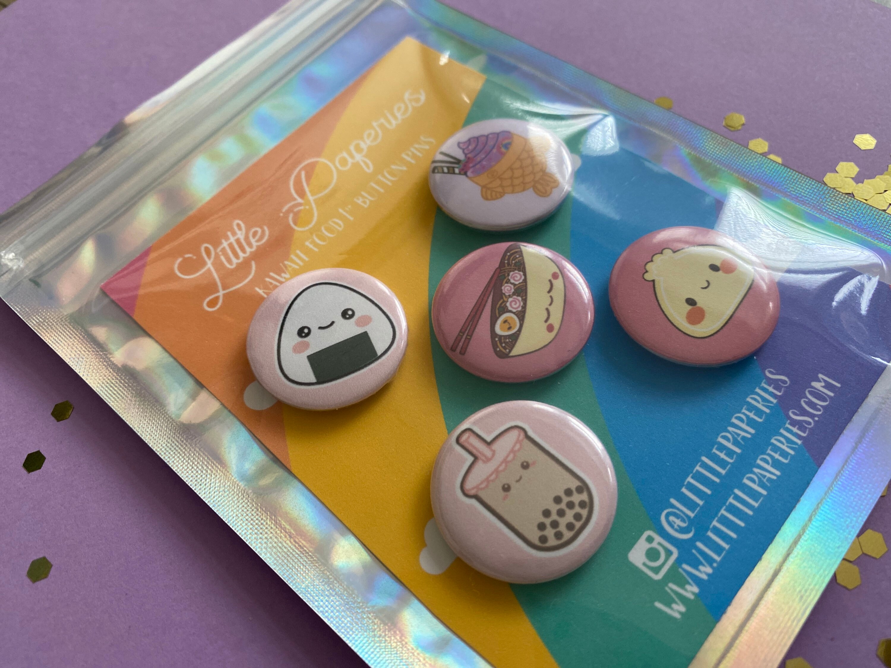 Kawaii Food Pins Etsy