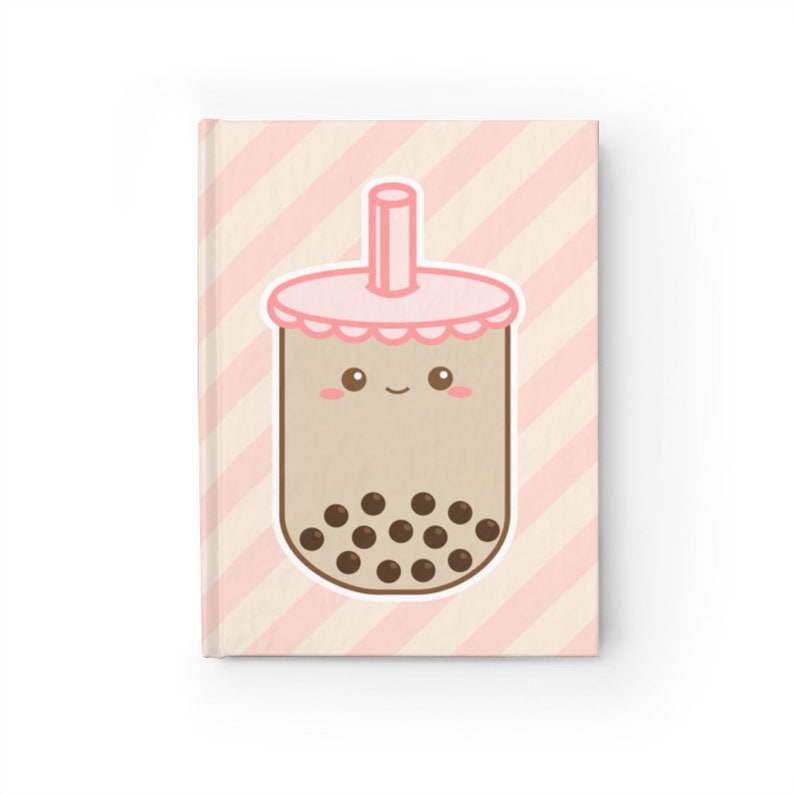 Boba Tea Journal Bubble Tea Journal Boba Print Bubble Tea Etsy België