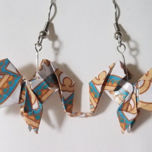 Origami Elephant Earrings