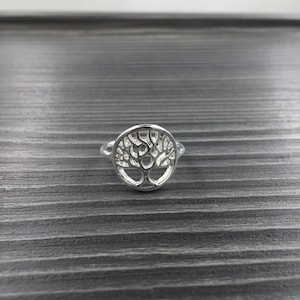 Mystic Tree of Life ring silver