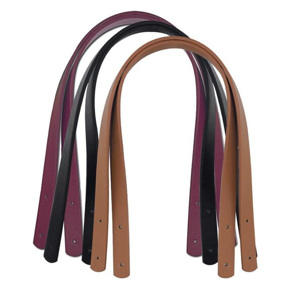 1 Pair 60cm 8color Leather Purse Strap Fashion Shoulder Etsy