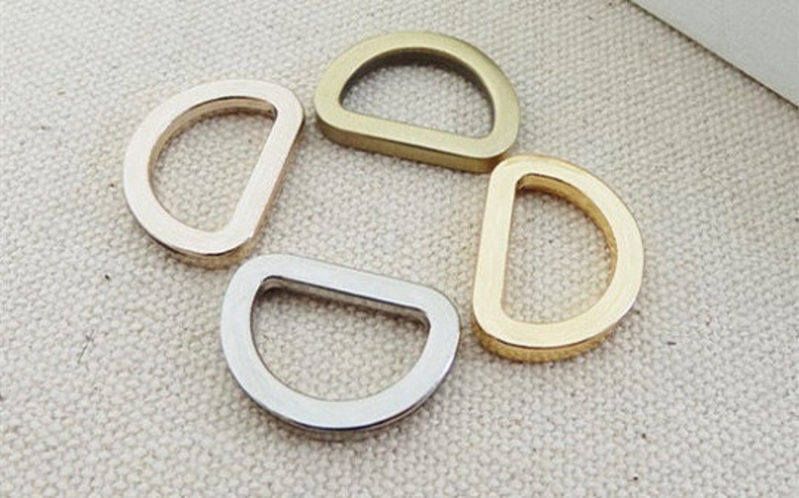 5pcs Inner 3/4inch 15mm Gold Fasten Drings Handbag Materials Etsy