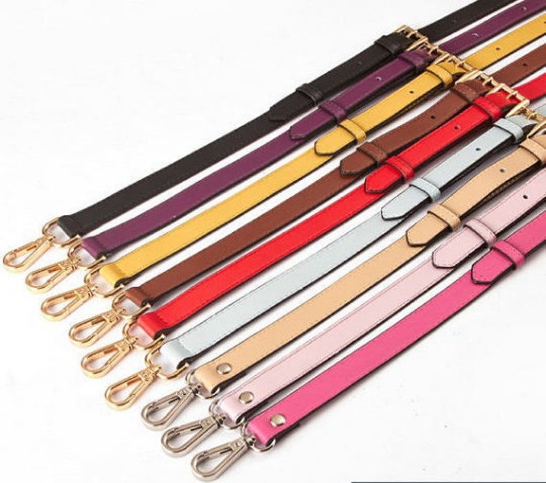 1.8cm Width 110130cm Adjustable Length Leather Purse Strap Etsy