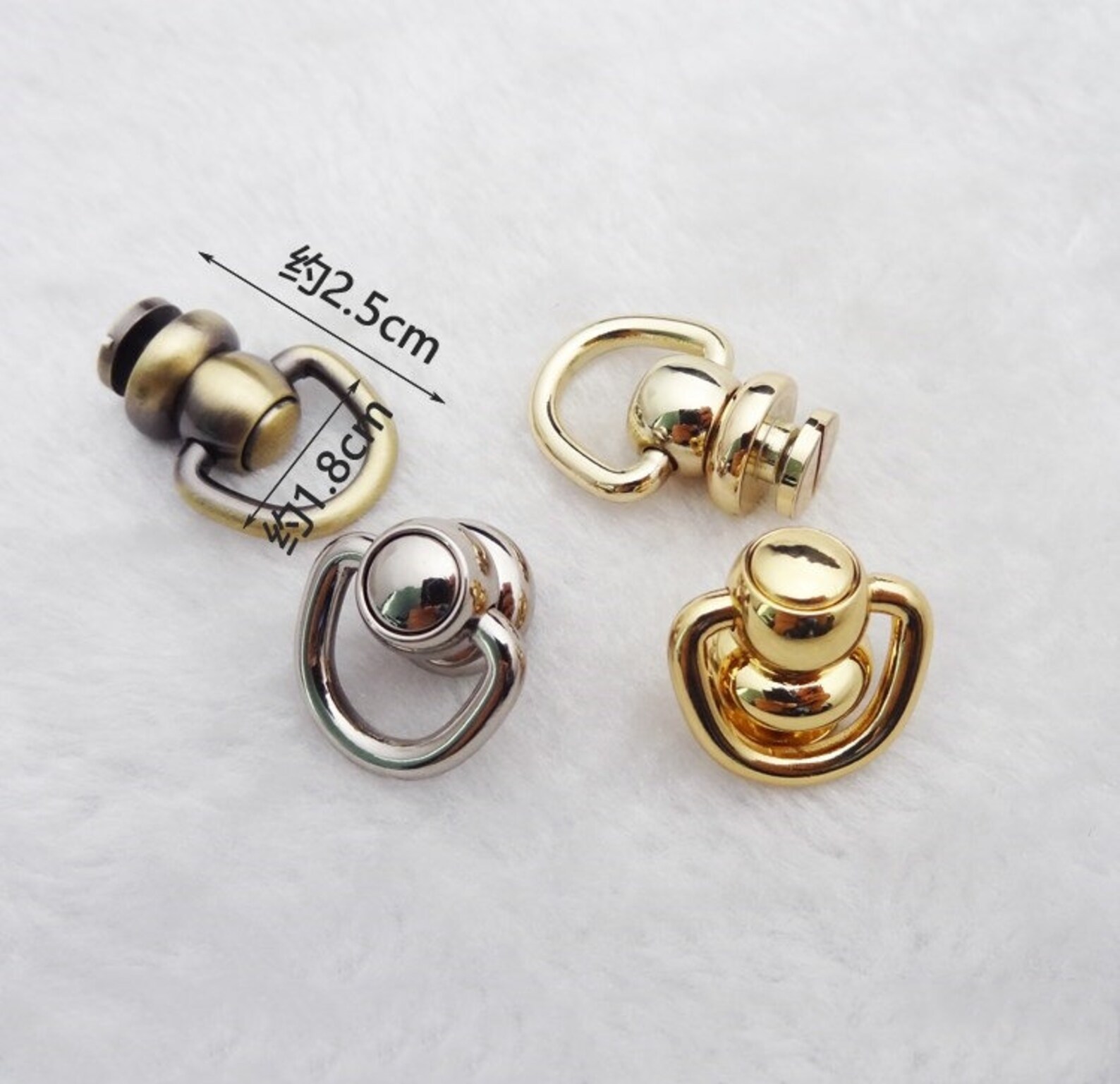 4sets Purse Strap Handles Connector Chain Loop Chain Etsy