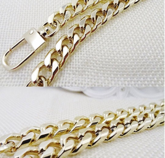 10mm Metal Purse Chain, Replacement Strap, Bag Handle Chain