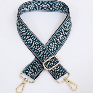 1.5 3.8CM Width, Multicolored Nylon Purse Strap, Webbing Shoulder ...