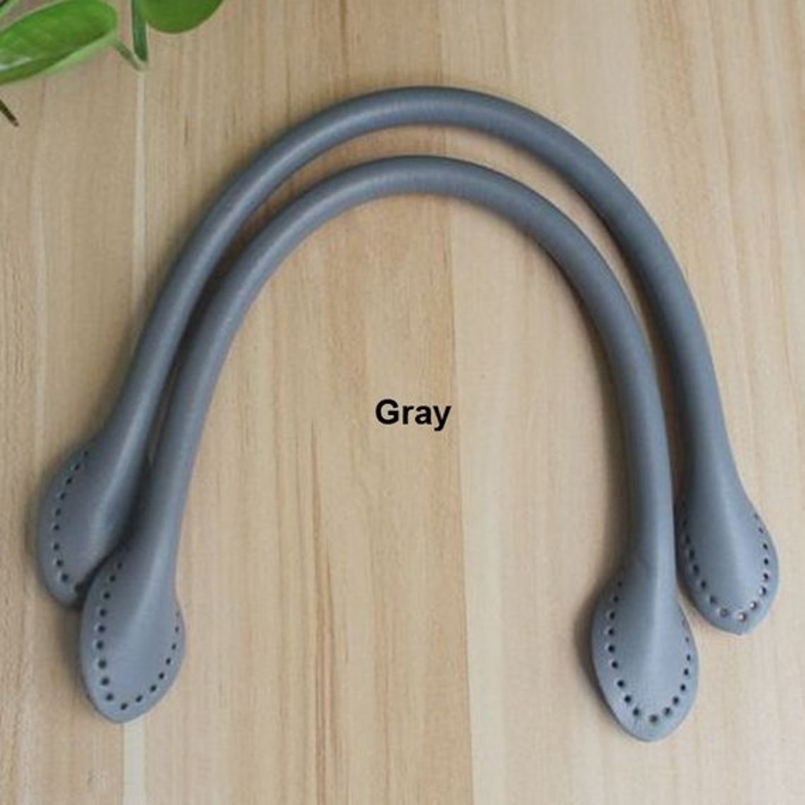 A Pair of Leather Bag Handles 37cm Handbag Handle Round End Etsy Israel