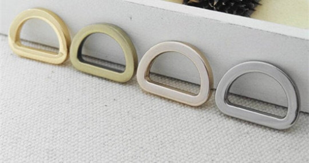 5pcs Inner 3/4inch 15mm Gold Fasten Drings Handbag Materials Etsy