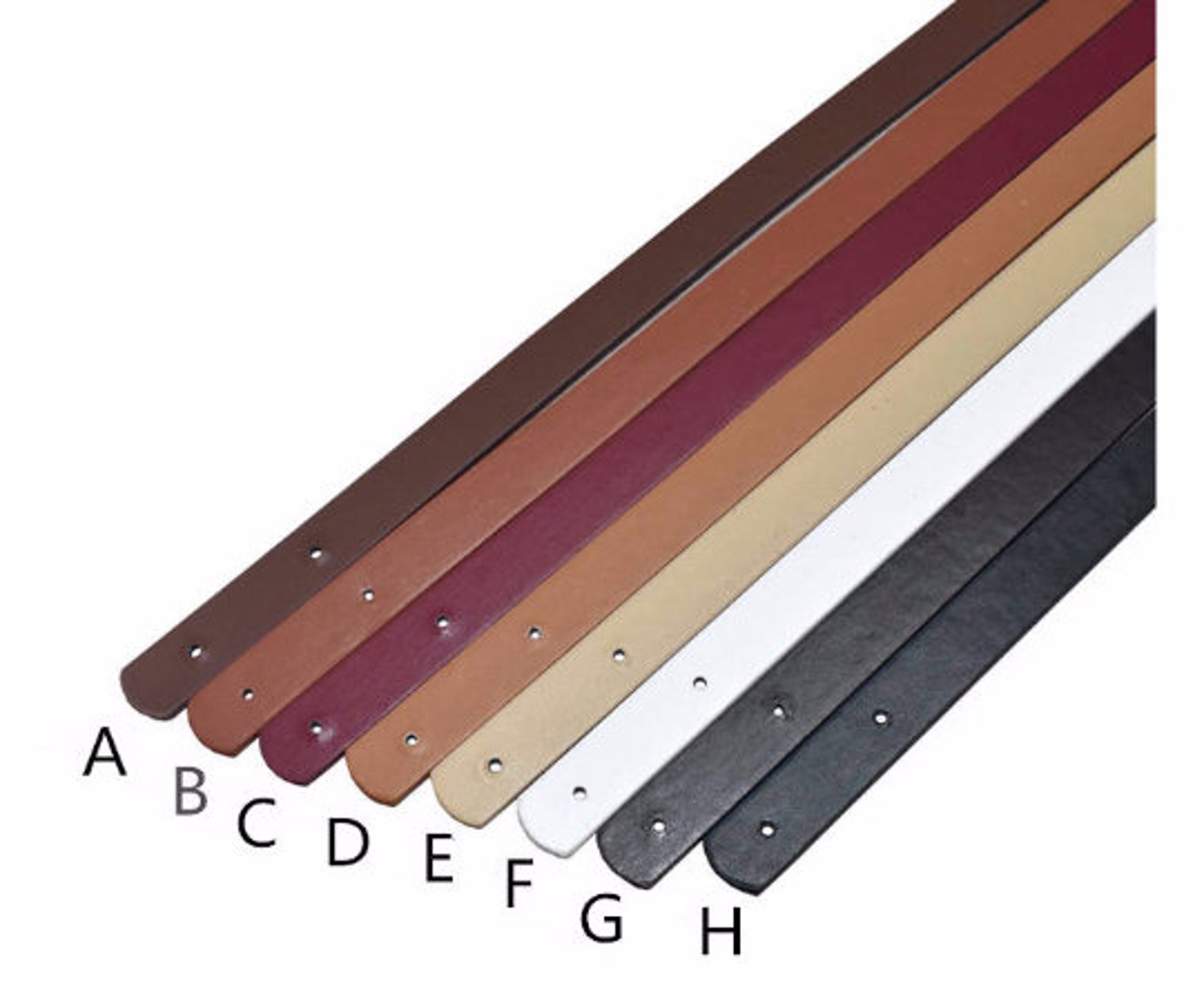 1 Pair 60cm Leather Purse Strap Handles Shoulder Bag Handles Etsy