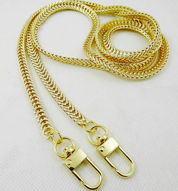 1 Pcs 7mm Gold Bag Chain Metal Clasps Purse Strap Chain - Etsy UK