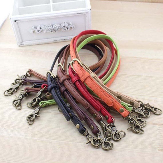 1 Pcs Adjustable Leather Purse Strap Metal Clasps Bag Strap Etsy