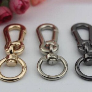 2pcs 80mm Large Gold Lobster Claw Clasp, Swivel Snap, Snap Loop, Bag ...