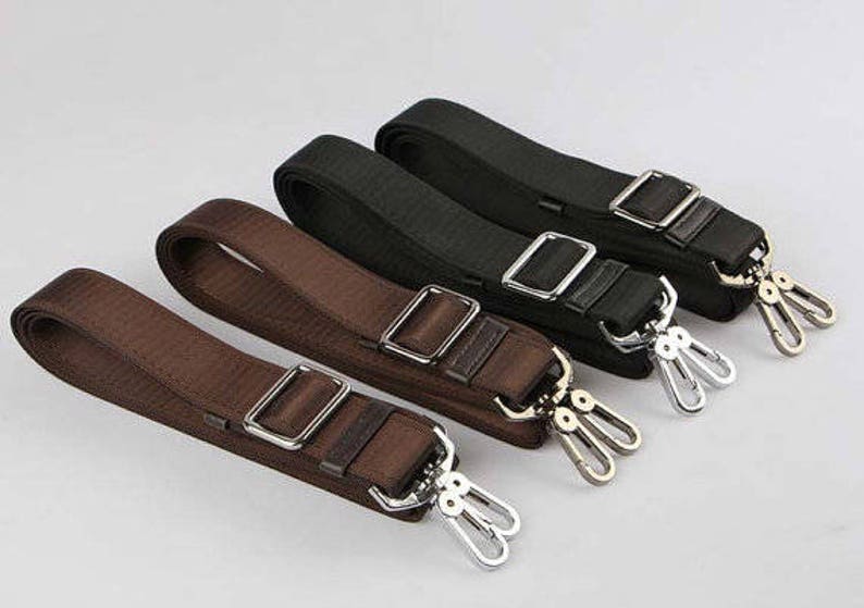 1 Pcs Adjustable Nylo Purse Strap Metal Clasps Bag Strap Etsy