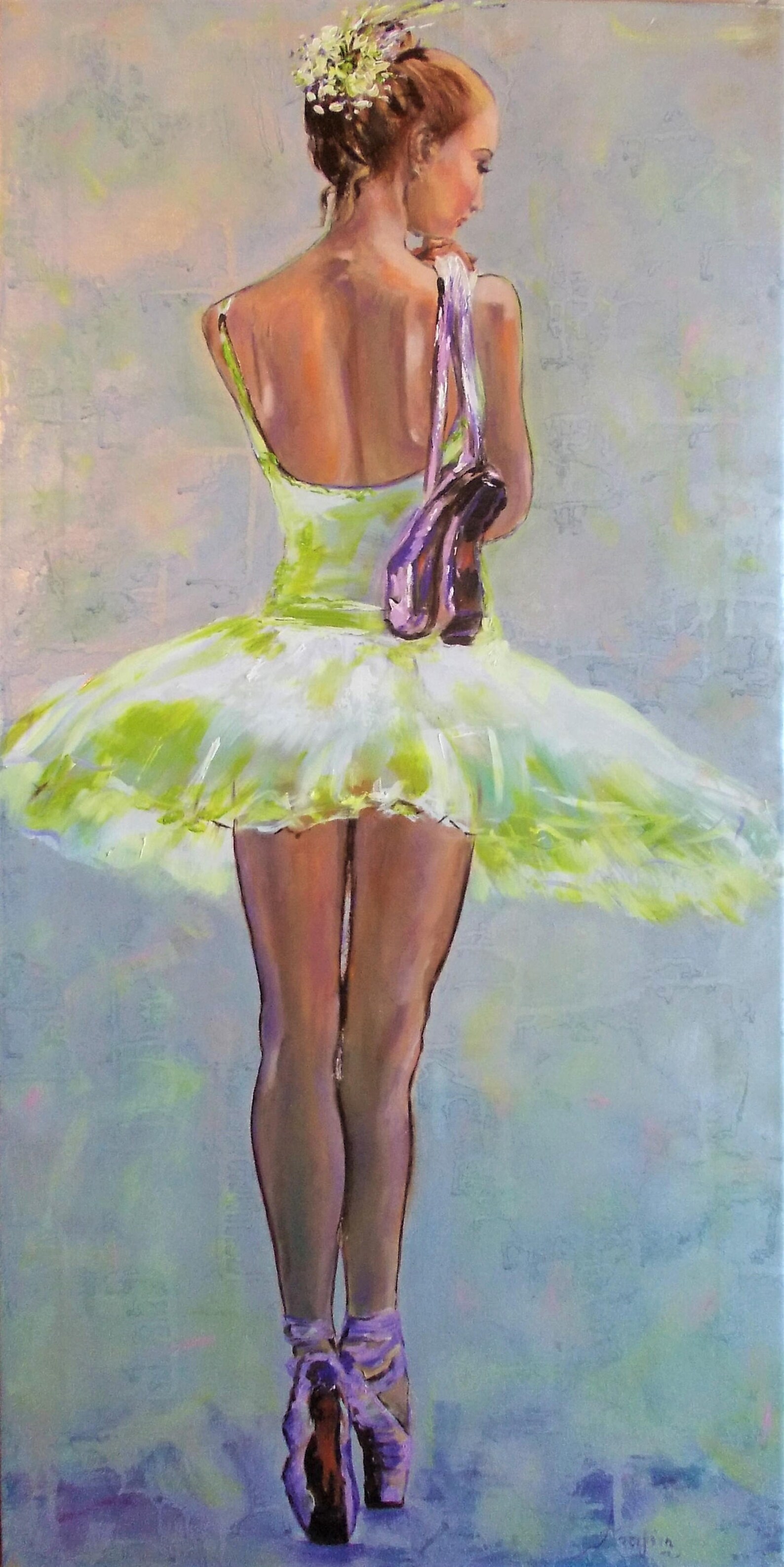 original ballerina painting.ballerina oil painting,ballerina art,ballet dancer,ballerina wall art,ballet painting,ballerinas,poi