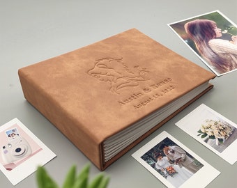 Personalisiertes Leder Scrapbook Album, Personalisiertes Weihnachtsgeschenk, Muttertagsgeschenk, Vatertagsgeschenk, Geburtstagsgeschenk, Valentinstag Geschenk, Hochzeitsgeschenk