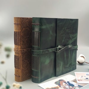 Our Adventure Book, Personalized My Adventure Book, Leather Scrapbook Photo Album, Wedding Gusetbook, Memory Book