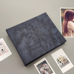 Our Adventure Book, Personalized Scrapbook Photo Album, Wedding album or guestbook