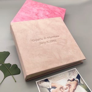 Gorgeous Photo Album with Sleeves, Wedding Photo Album,  Family Photo Album, PU Leather Slip In Photo Album for 100/200/300 10x15cm Photos