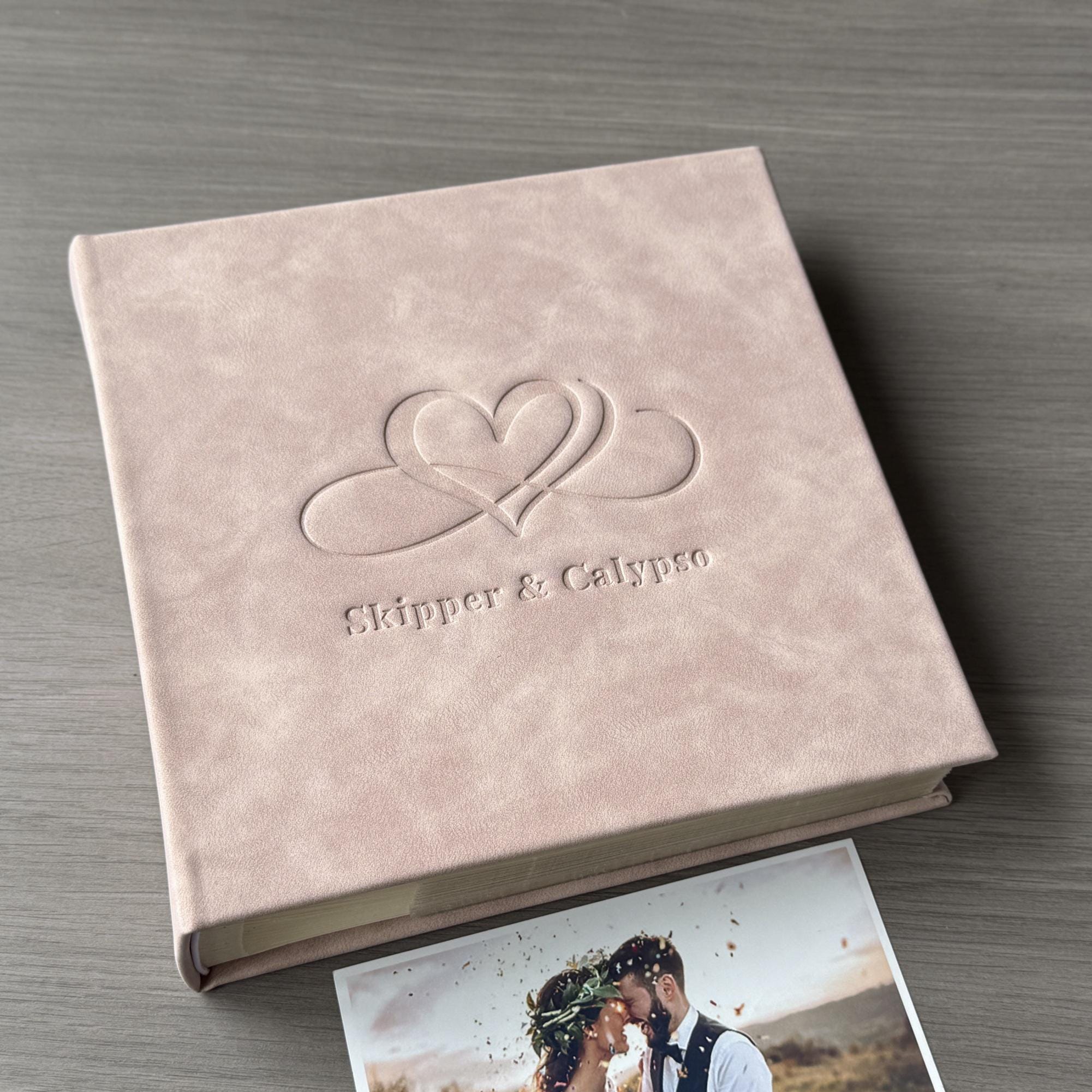 Ariana Heart 6x4.5 Slip-in Photo Album