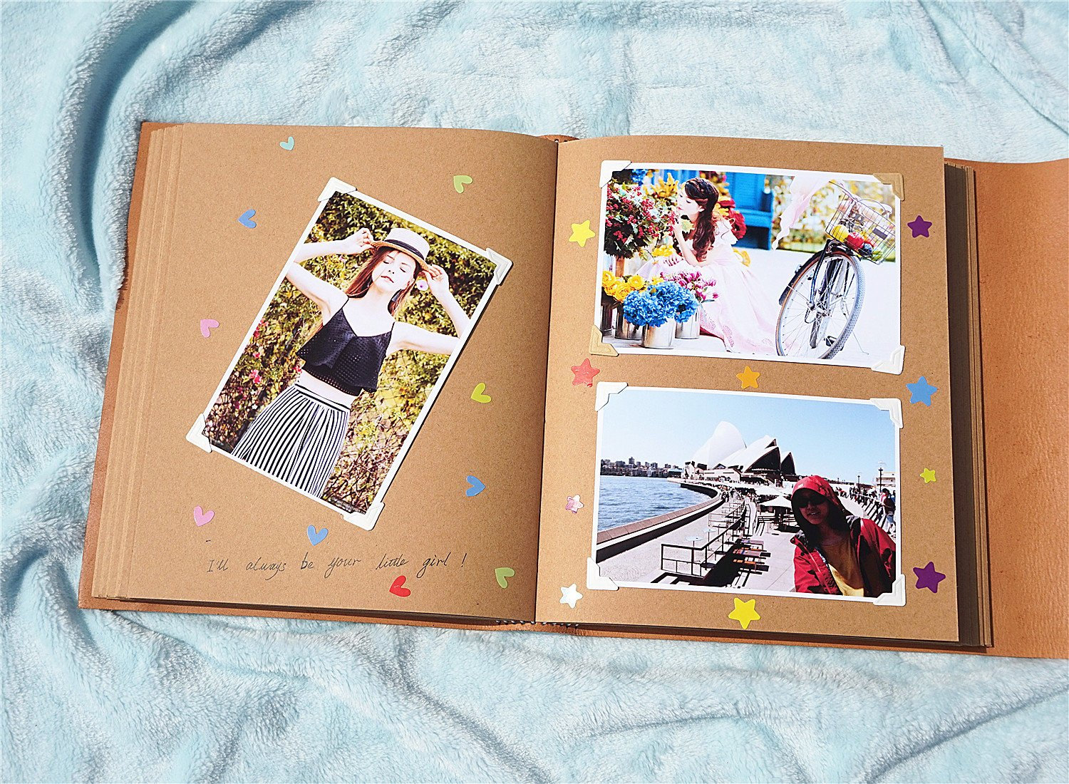 Mini Photo Album Leather Album Custom Album Travel Photo Album Etsy