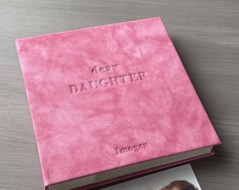 Personalized Baby Photo Album, Baby Girl and Boy Gift for New Mom, Childhood Memory Book from Birth to 18 Years, Baby Keepsake Album