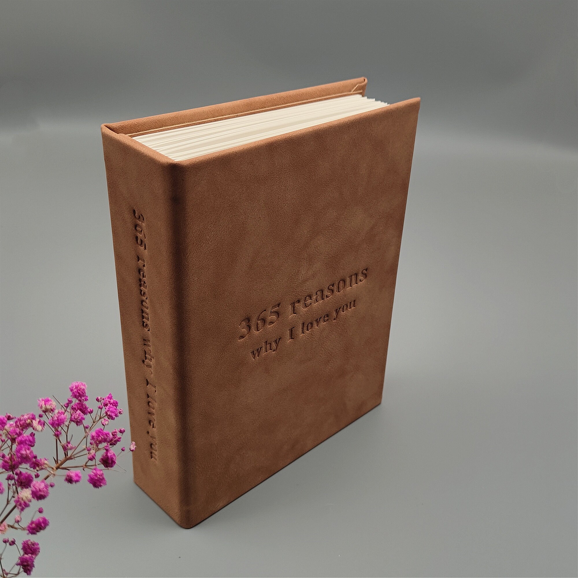 Notebook Reason Why Personalized Journal Notebook, Custom Gift for Him for Her, 365 Reasons ...