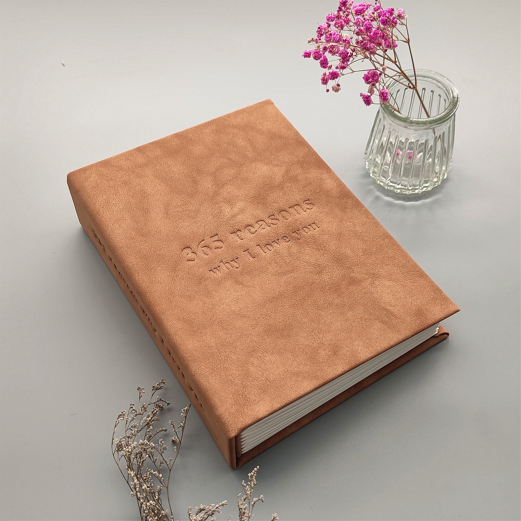 Notebook Reason Why Personalized Journal Notebook, Custom Gift for Him for Her, 365 Reasons ...