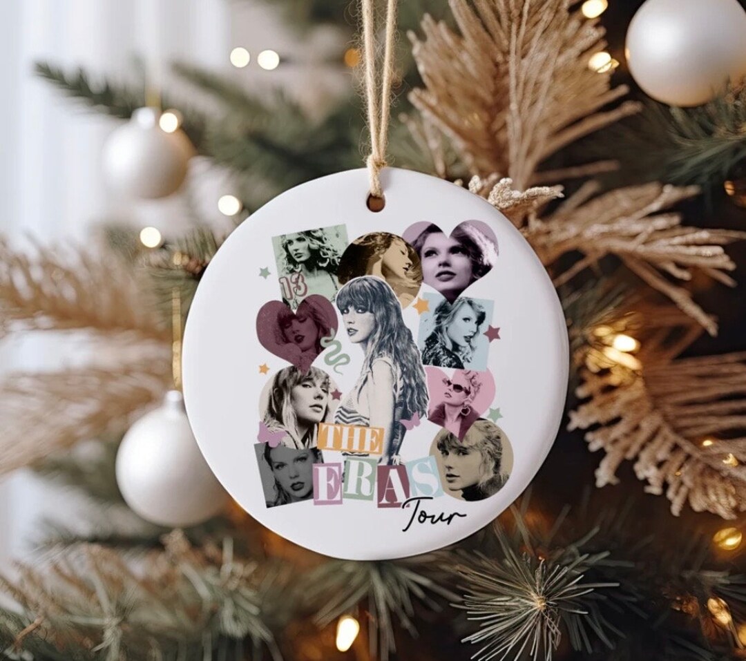 Taylor Swift Eras Tour Ornament Ceramic Ornament Christmas - Etsy
