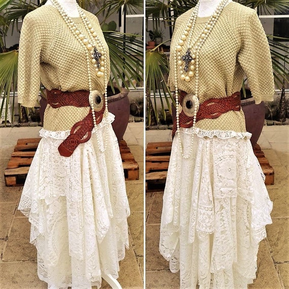 gold bohemian dress