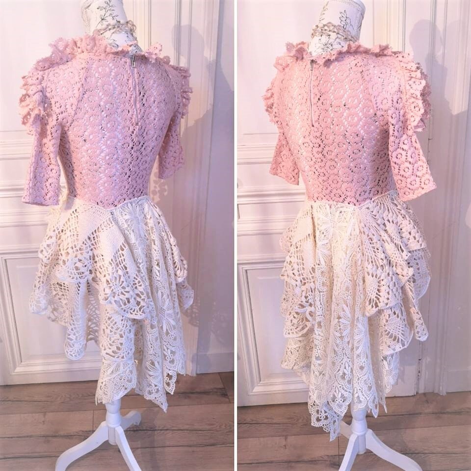 トップス CaNARi remake antiqe crochat lace blouce CaNARi remake antiqe crochat lace blouce（Victorian Lace
