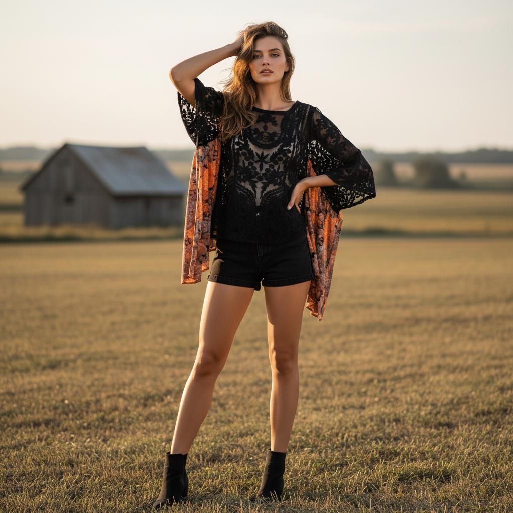 Blouse Ample Ethnique Femme En Coton - Manches Chauve-souris - Taille Unique - Neuve Avec étiquettes