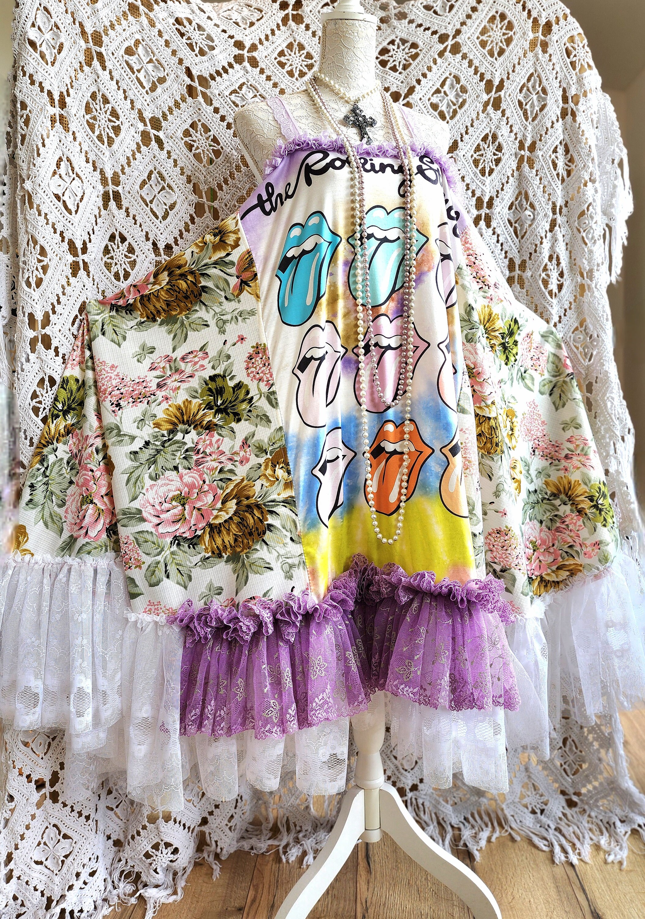 【apolina】Mixed Print Patchwork 2-3y apolinaMixed Print Patchwork 2-3y