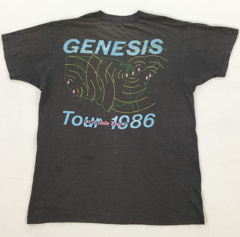 genesis invisible touch tour t shirt