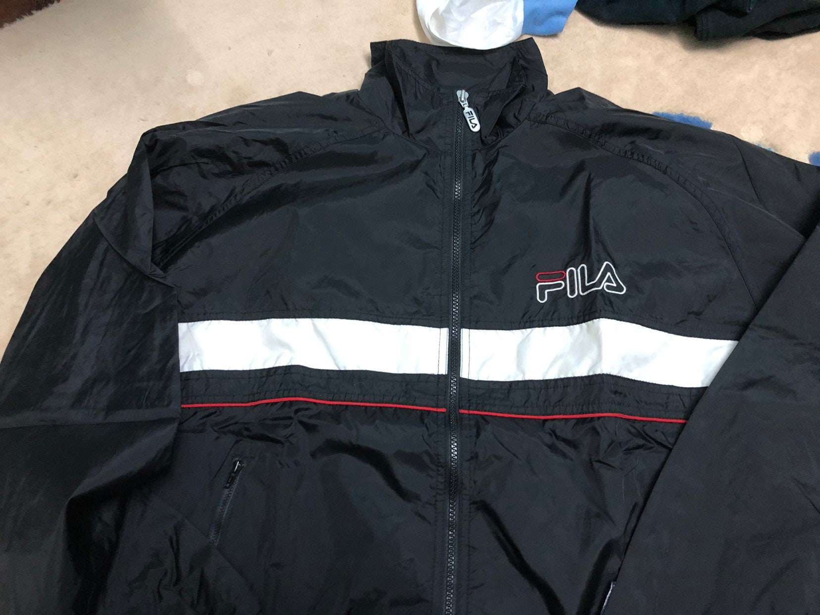 fila jacket mens vintage