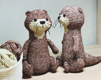 giant otter plush