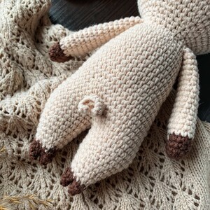 Crochet PDF Pattern. Mika the Pig by Nelly Handmade image 2